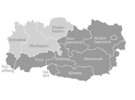 Österreich Karte